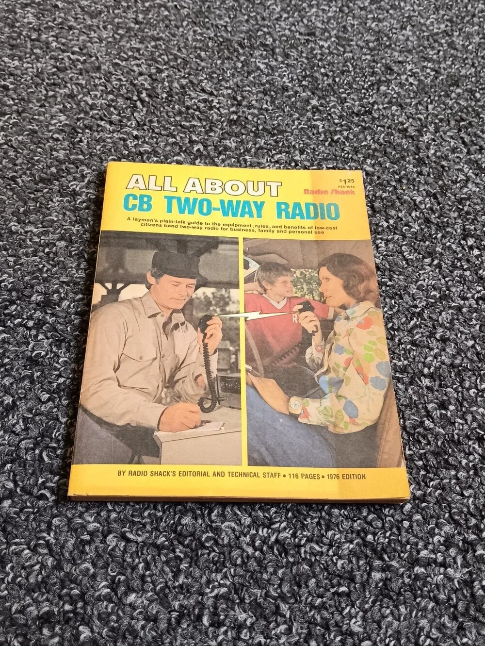 1976 'All About CB Two-Way Radio Shack Vintage 70s Electronic Paperback Book